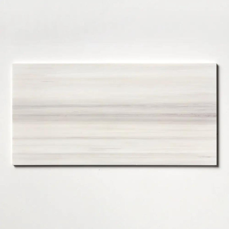 Bianco Dolomiti Polished Marble Tiles 12x24