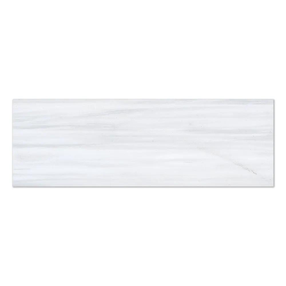 Bianco Dolomiti Polished Marble Tiles 4x12