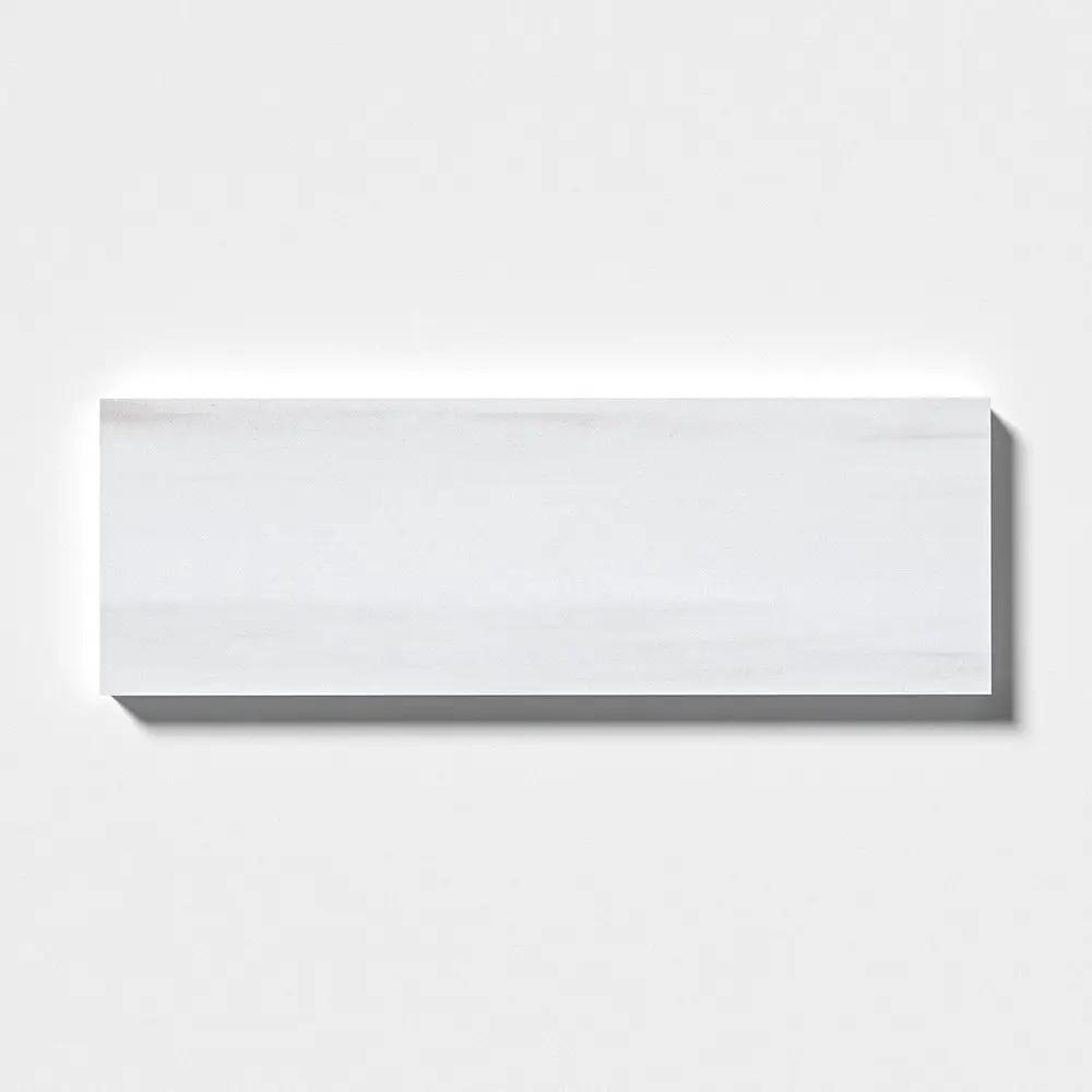Bianco Dolomiti Polished Subway Marble Tiles 4x12