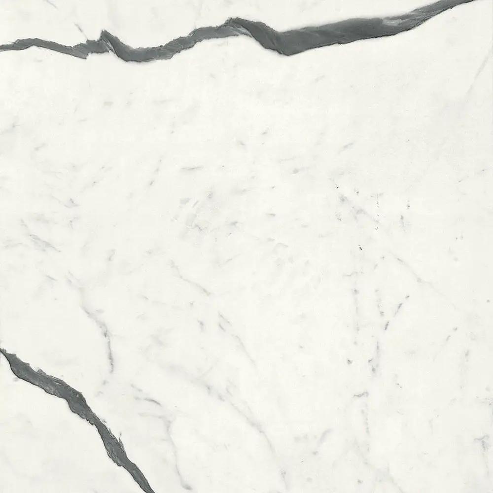 Bianco S Polished Marble Look Porcelain Tiles 24x24