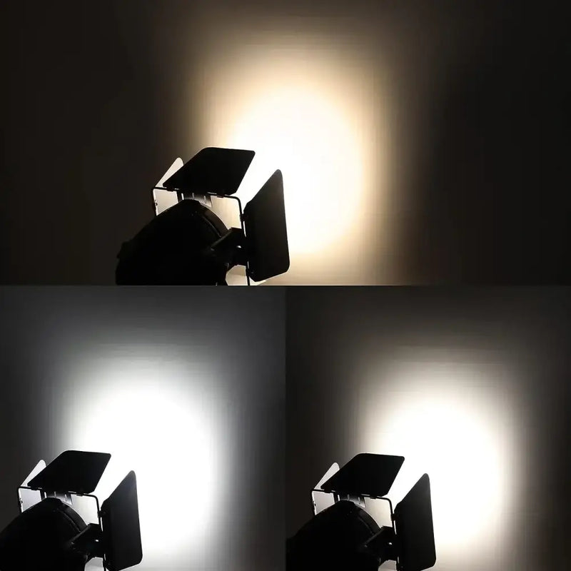Big dipper 100w cob white stage light with barn doors for studio