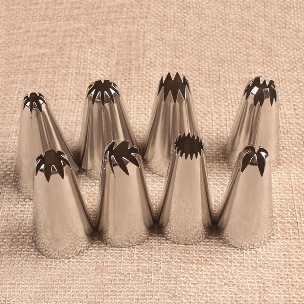 Big size russian pastry nozzles kitchen cake decorating set