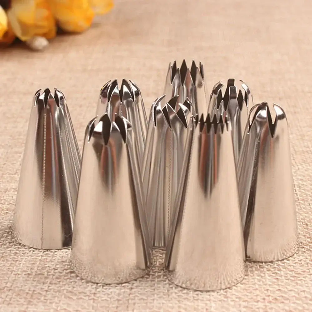 Big size russian pastry nozzles kitchen cake decorating set
