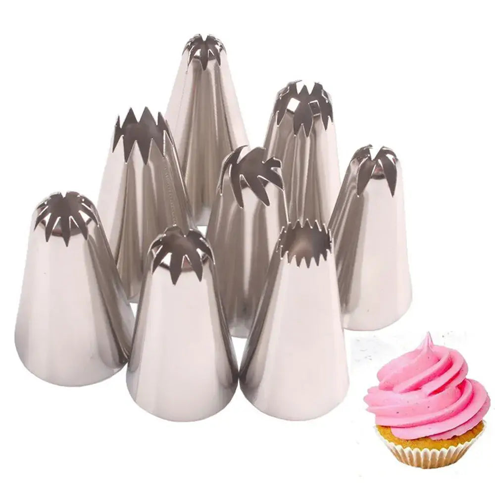 Big size russian pastry nozzles kitchen cake decorating set