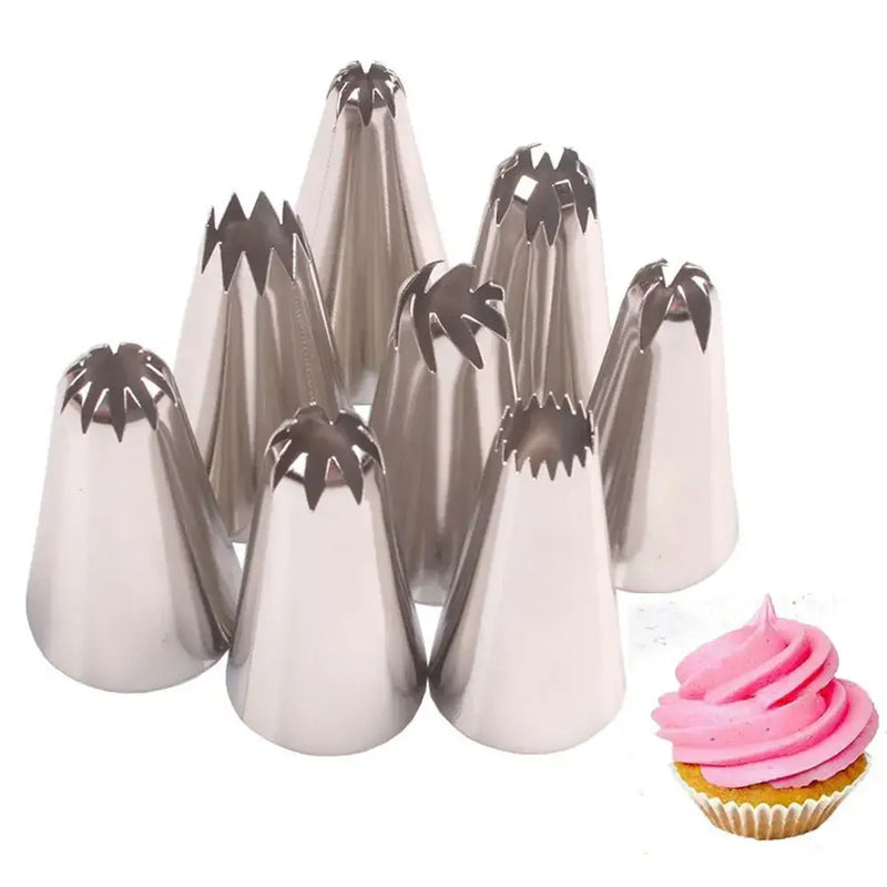 Big size russian pastry nozzles kitchen cake decorating set