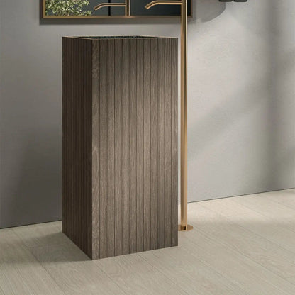 Rami Rectified Field Wood Look Porcelain Tiles 8x40