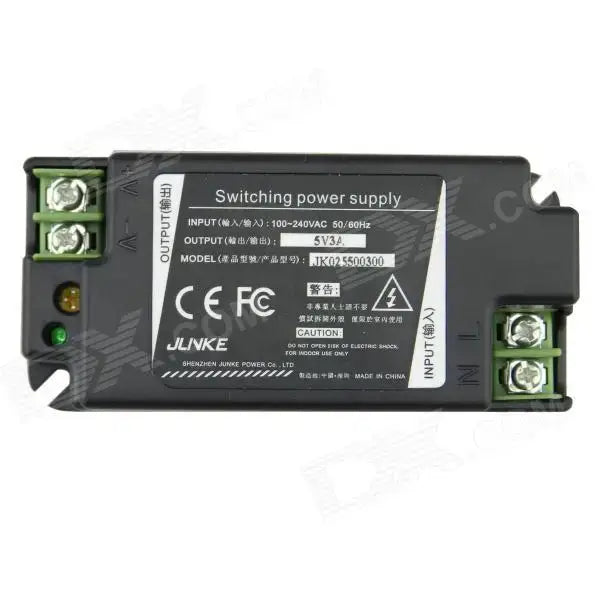 Black 15w led power supply adapter kitchen switching power supply