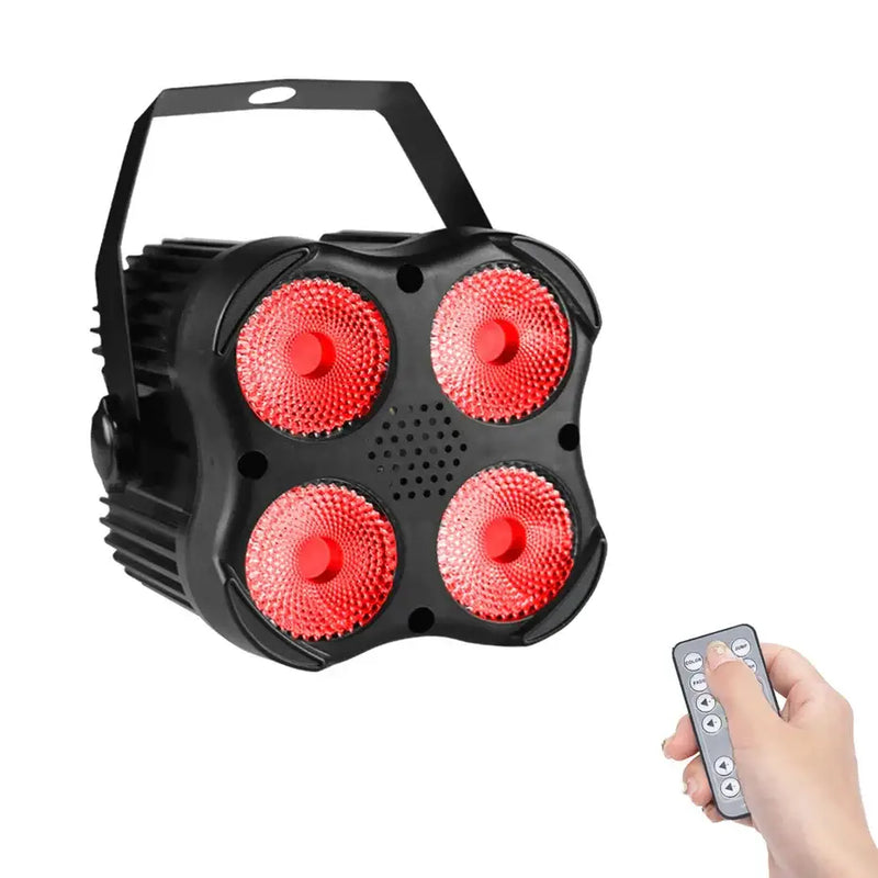 Black 4x8w mini rgbw led stage par light for party and dj events