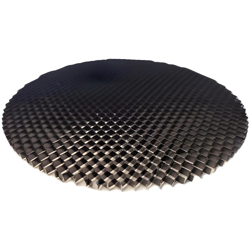 Black Aluminum Honeycomb Light Louver | PAR20, PAR30, and Some PAR38 Bulbs