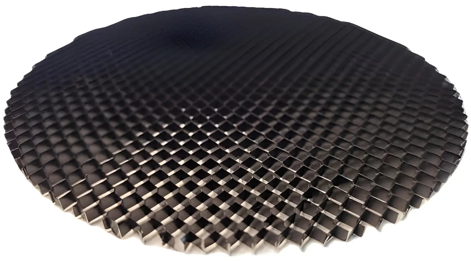 Black Aluminum Honeycomb Light Louver | PAR20, PAR30, and Some PAR38 Bulbs