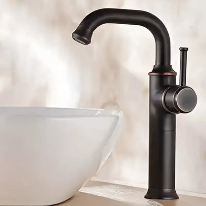 Black antique brass basin faucet matte black & copper kitchen mixer