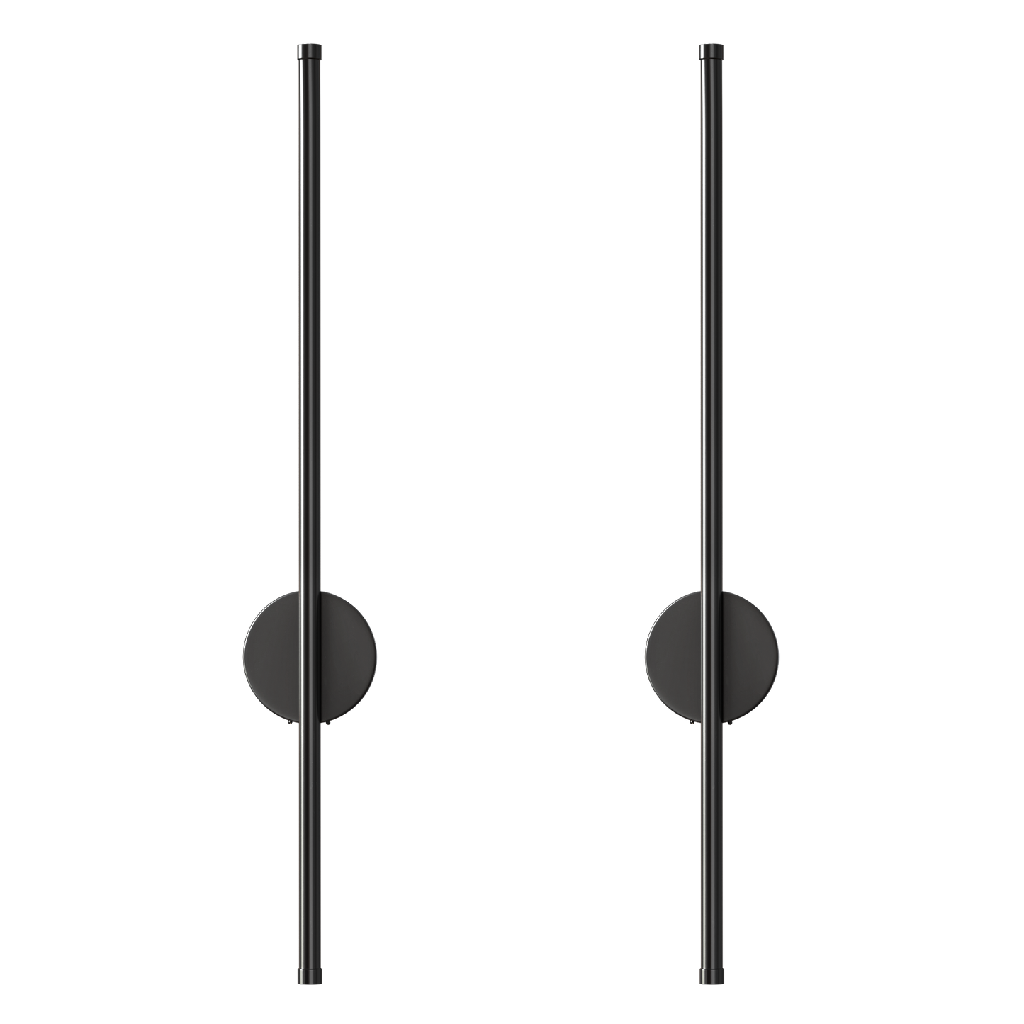 DecorBites™ Black Battery Operated Wall Sconces (SET OF 2)