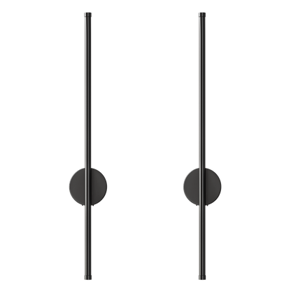DecorBites™ Black Battery Operated Wall Sconces (SET OF 2)