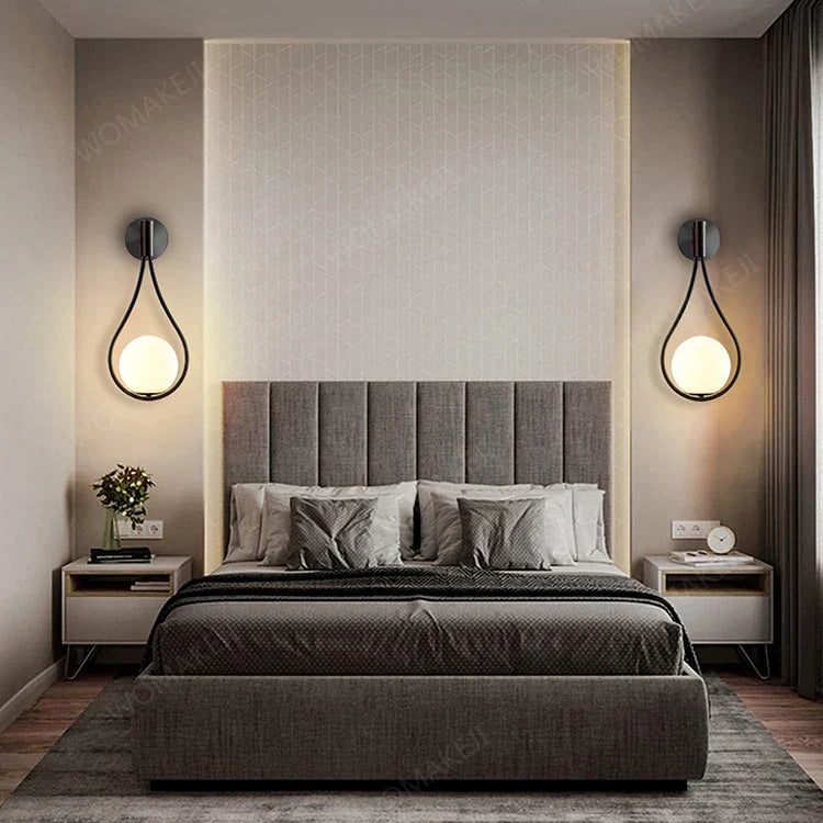 DecorBites™ Black Battery Operated Wall Sconces With Remote