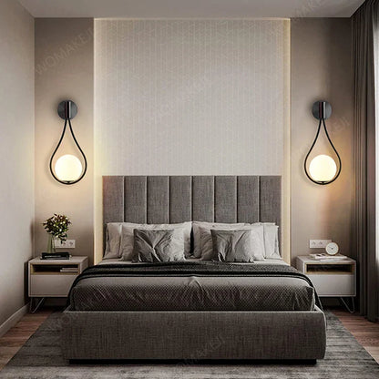 DecorBites™ Black Battery Operated Wall Sconces With Remote