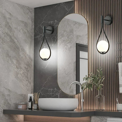 DecorBites™ Black Battery Operated Wall Sconces With Remote