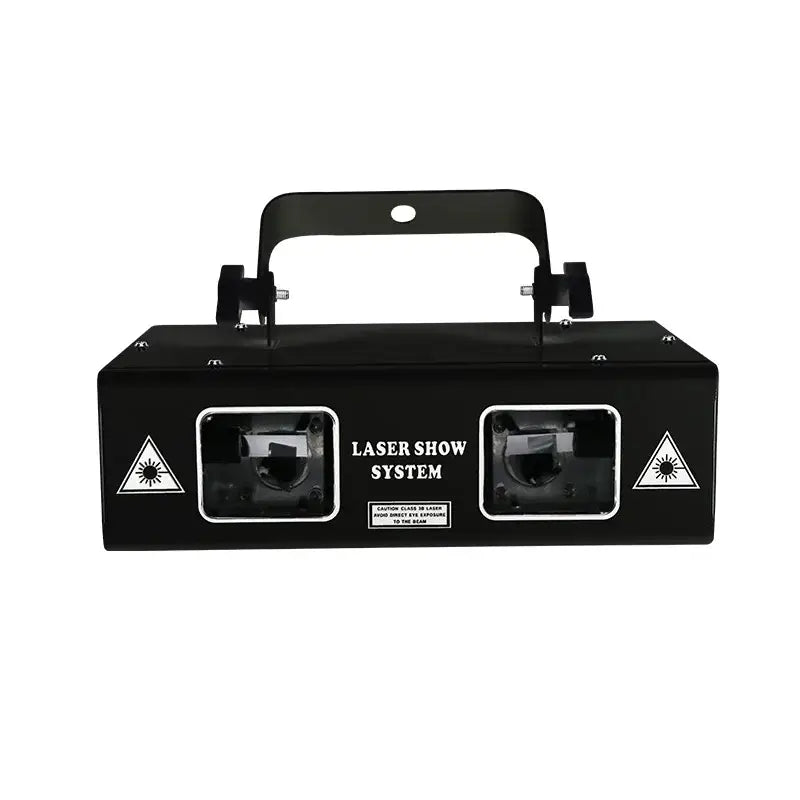 Black beam stroboscope laser music light for living room parties