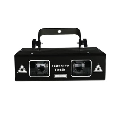 Black beam stroboscope laser music light for living room parties