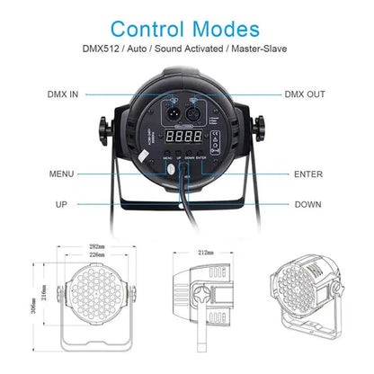 Black big dipper led par light with stand event stage lighting