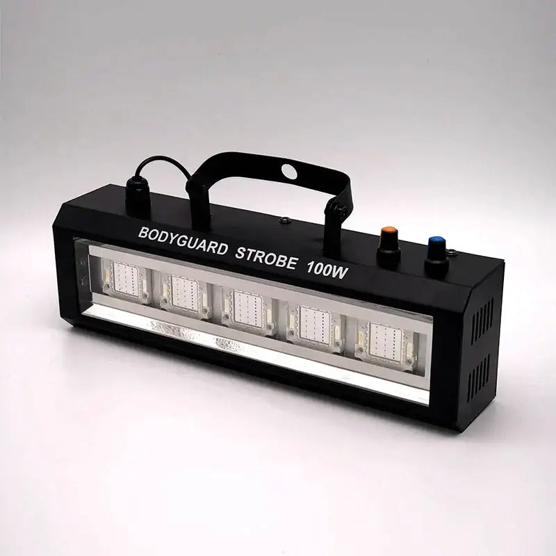 Black bodyguard 100w yellowish white strobe light auto sound control