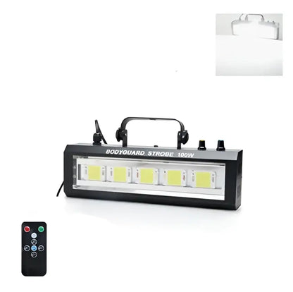 Black bodyguard 100w yellowish white strobe light auto sound control