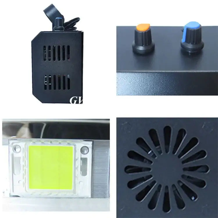 Black bodyguard 100w yellowish white strobe light auto sound control