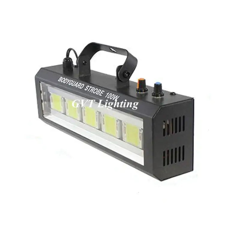 Black bodyguard 100w yellowish white strobe light auto sound control