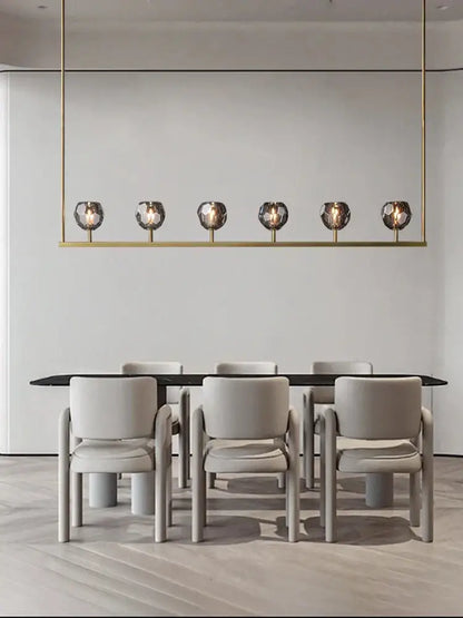 Black bronze copper chandelier lights for dining room kitchen island