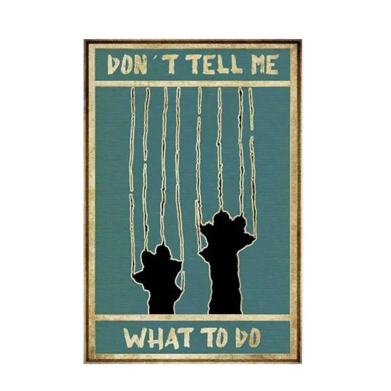 DecorBites™ Black Cat Reading Music Poster for Home Decor