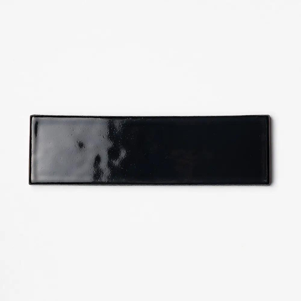 Black Glossy 2 1/4x7 7/8x3/8