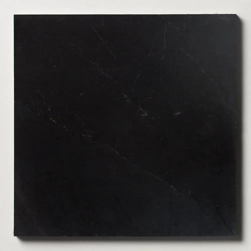 Black Honed Marble Tiles 12x12
