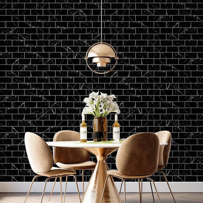 Black Honed Marble Tiles 2 3/4x5 1/2