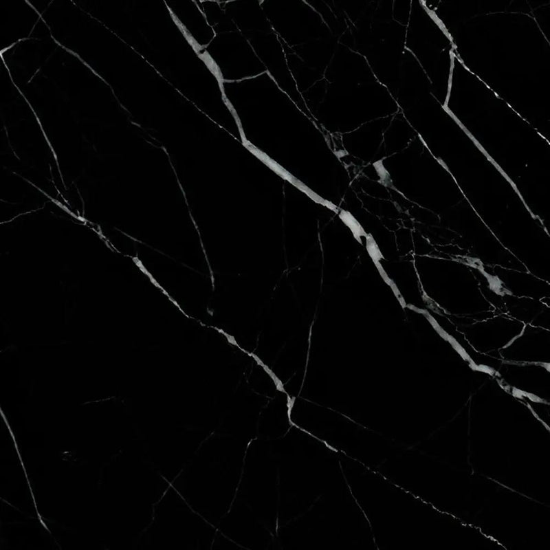 Black Honed Marble Tiles 5 1/2x5 1/2