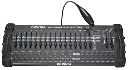 Black intelligent beam light console with led light for dj room