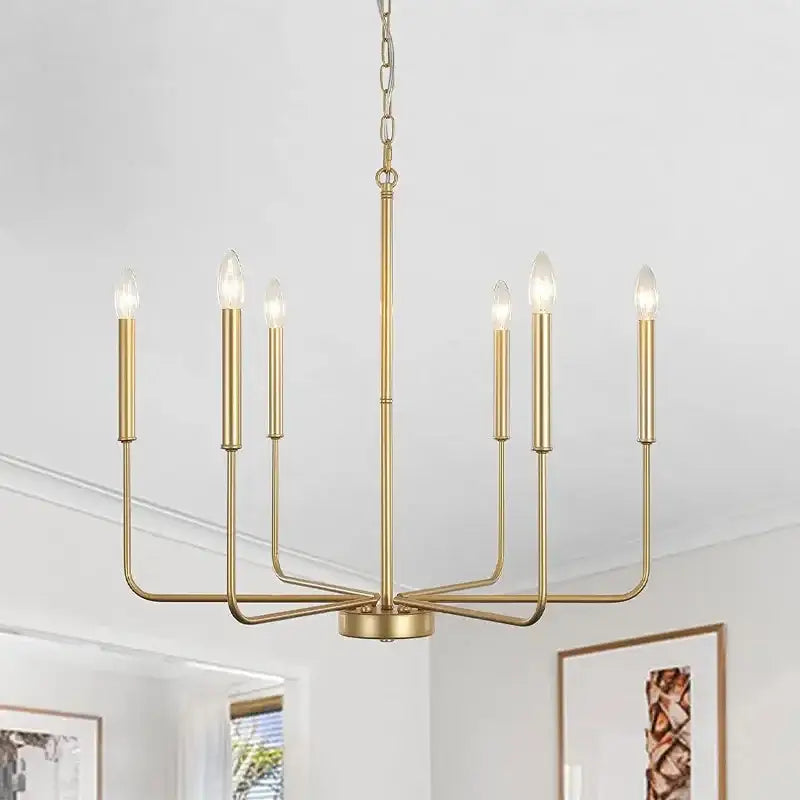 Black iron branch chandelier dining room pendant light