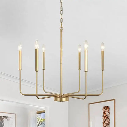 Black iron branch chandelier dining room pendant light
