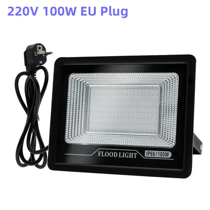 Black led uv black light flood lamp for halloween party decor
