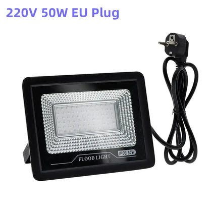 Black led uv black light flood lamp for halloween party decor