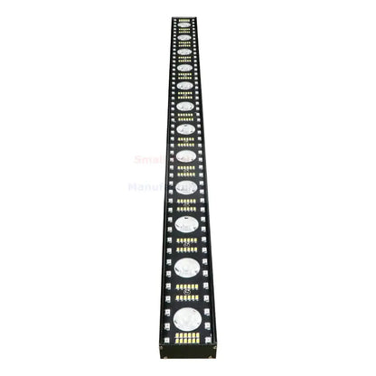Black led wall wash bar light – living room dj strobe effect