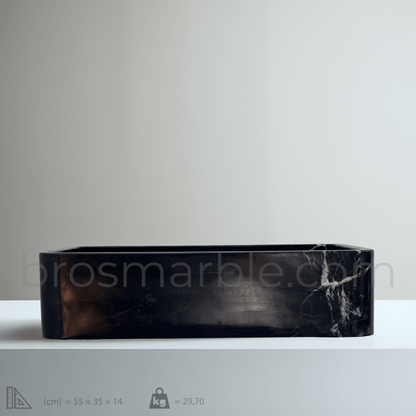 Toros Black Marble Sink