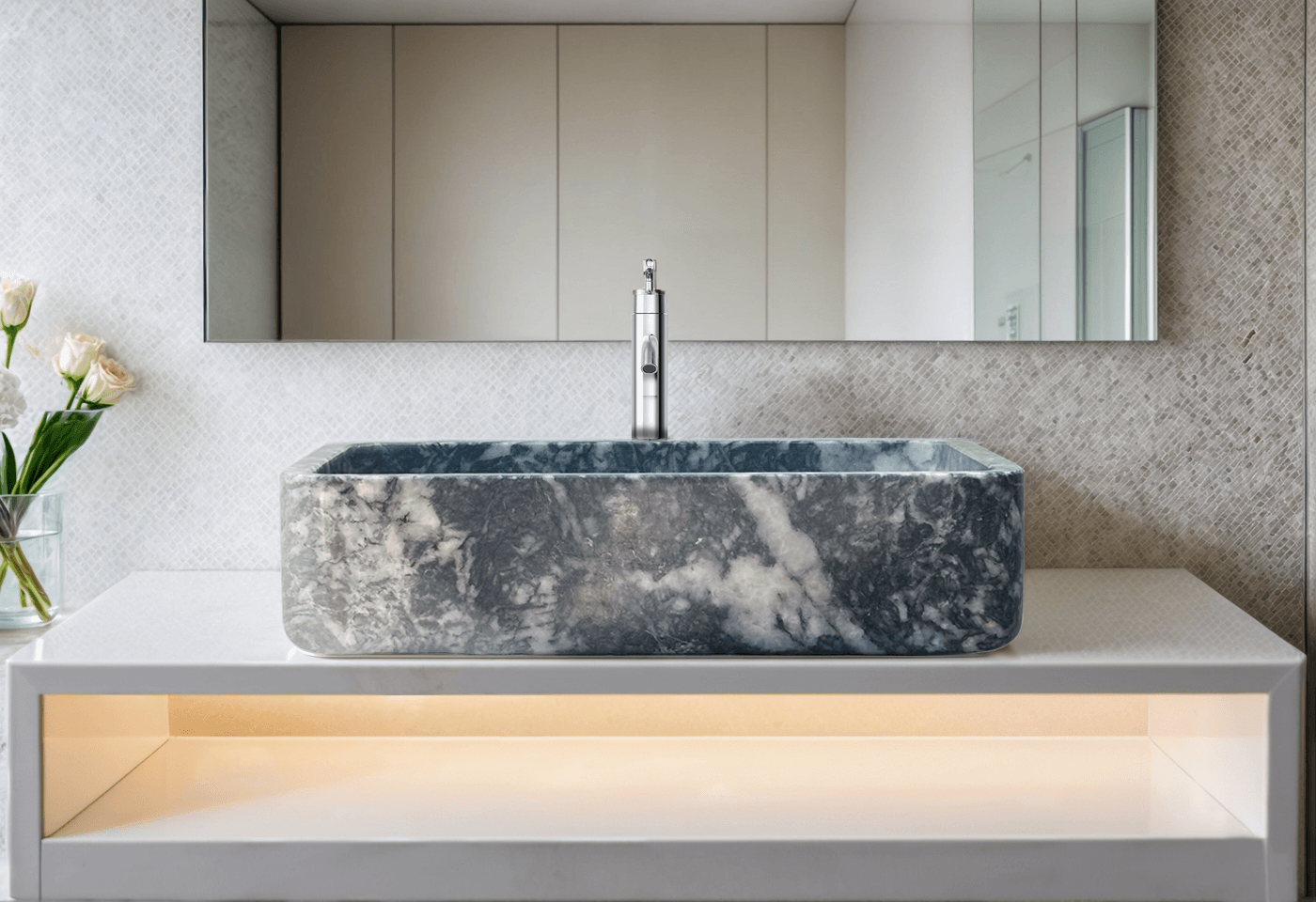 Black Marble  Sink
