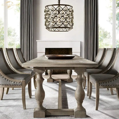 Black metal glass drop chandelier pendant lights for dining room