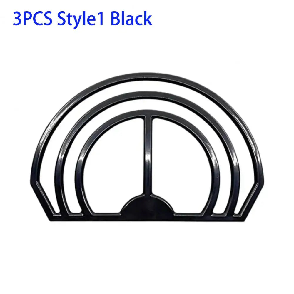 Black plastic hat brim bender bedroom cap display holder
