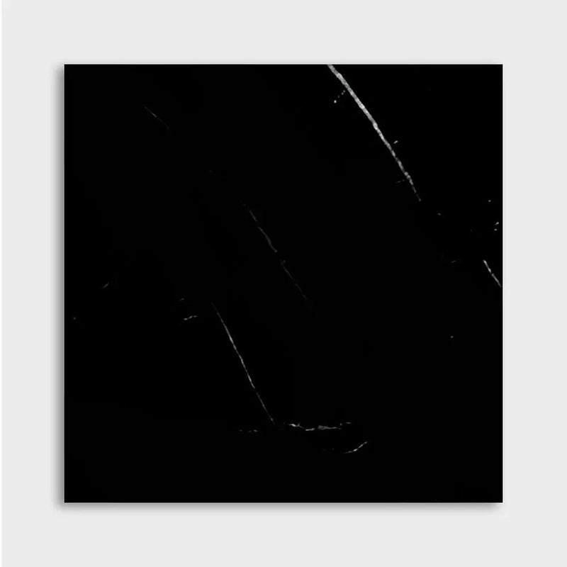 Black Polished Marble Tiles 12x12
