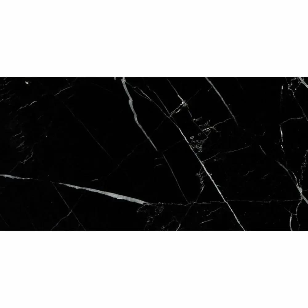 Black Polished Marble Tiles 12x24