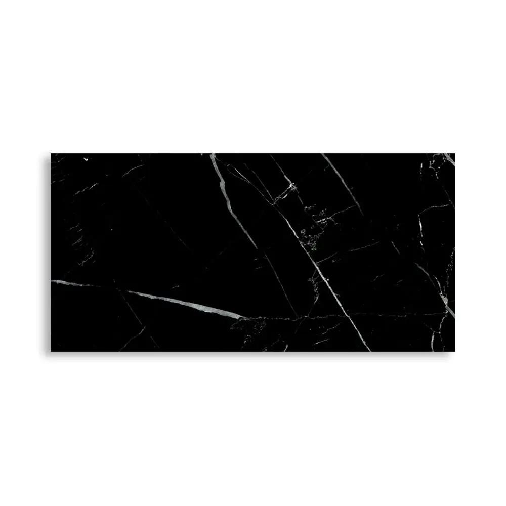 Black Polished Marble Tiles 2 3/4x5 1/2