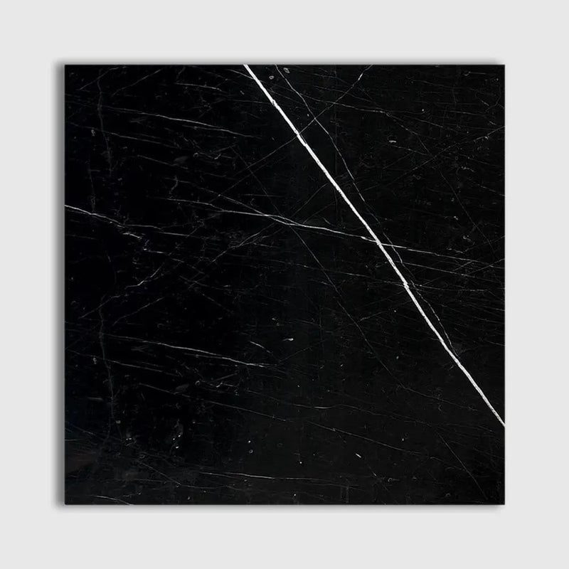 Black Polished Marble Tiles 5 1/2x5 1/2