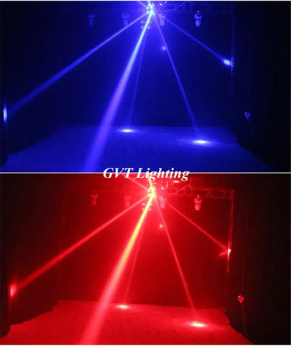 Black rgbw moving head light nightclub dj spotlight