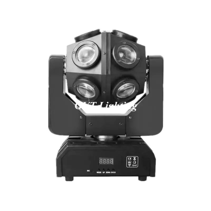 Black rgbw moving head light nightclub dj spotlight