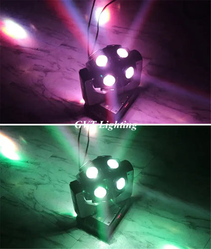 Black rgbw moving head light nightclub dj spotlight